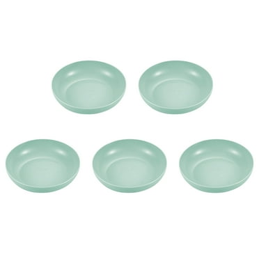 Guozer 5PCS Dinner Plates - 5.7Inch Impregnable Dinner Plates Set Of 5 - Dishwasher & Microwave Safe Plastic Plates Reusable - Lightweight Plates For Kitchen,camping
