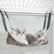 Guozer Cats Hanging Bed Breathable Pet Hammocks with Straps And Metal Hooks Hanging Bed for Cats Small Dogs Rabbits