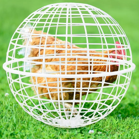 Guozer Chicken Balls Cage for Outside Rolled Plastic Cage for Pet Outdoor