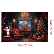 Guozer Christmas Home Decor Area Rug, Area Rug Living Room Carpet Floor Decoration