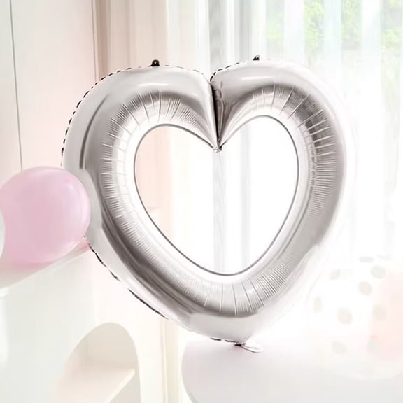 Guozer 33 Inch Heart Balloons for Wedding Room Decor Arrangement Balloons for Festival Supplies Decoration Confession
