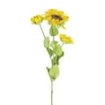 thumbnail image 1 of Guozer Clearance Artificial Sunflower Flowers 1PCS Yellow Sunflower Simulated Sunflower Flower Wedding Decoration For Indoor Table Decorations, 1 of 9