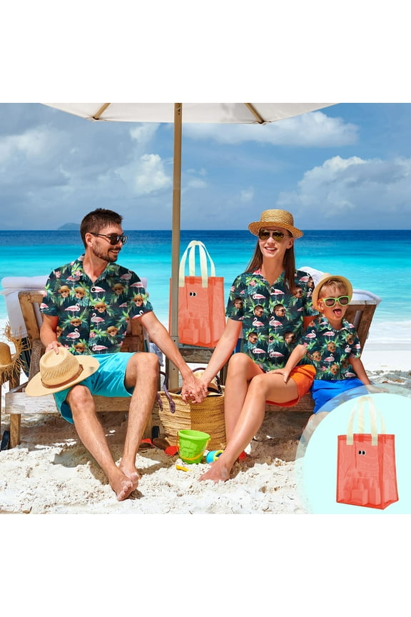 Guozer Beach Bags, Sandproof, Mesh Beach Bag For Swim Pool Bag Beach Tote Bag,Toy Tote Bag,Grocery Storage Net Bag