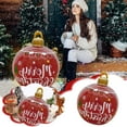 thumbnail image 1 of Guozer Big Christmas Ornaments Balls 1PCS Christmas Blow-up Yard Decorations for Wedding Decor, Home Background Decor, Mall Ambience Decor, 1 of 9