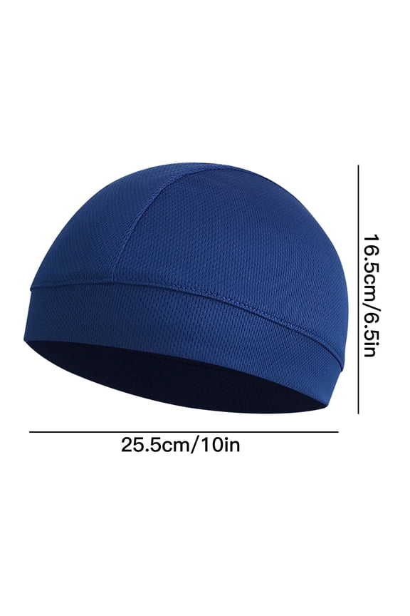Biking Helmets 1PCS Outdoor Sports Hat Breathable Sweat Absorbent Beanie Motorcycle Lined Cap Windproof Shade Cap