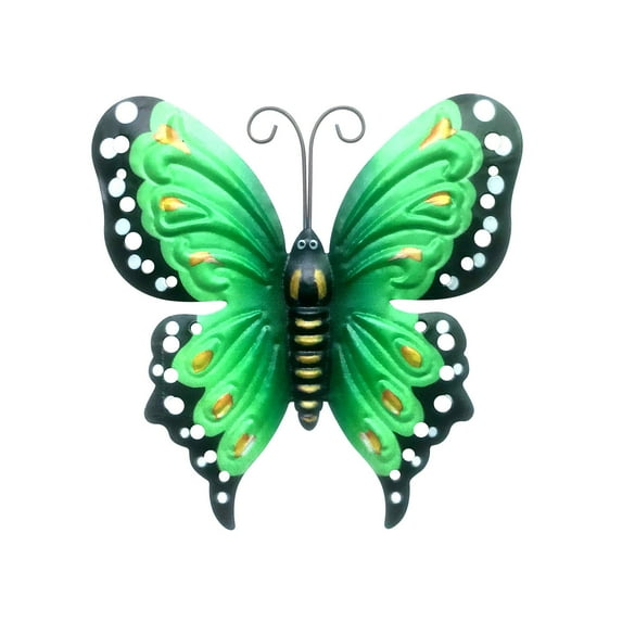 Guozer Butterflies Crafts for Wall Decor1PCS Outside Wall Decorations for House Outdoor Metal Decoration Outside Wall Decor Fence Decorations