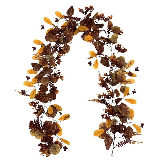 Guozer Fall Leaves Decor 1PCS Simulated Plant Hanging Fall Leaves Decor for Family Gatherings, Dances, Banquets, Winter Decor, Christmas Decor, Thankgiving Decor