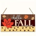 thumbnail image 1 of Guozer Fall Signs 1PCS Fall Door Sign Fall Office Decor Thanksgiving Hanging Plaque Fall Welcome Sign for Stairs, Front Door, Living Room, Bedroom, Office, Garden, Balcony, 1 of 5