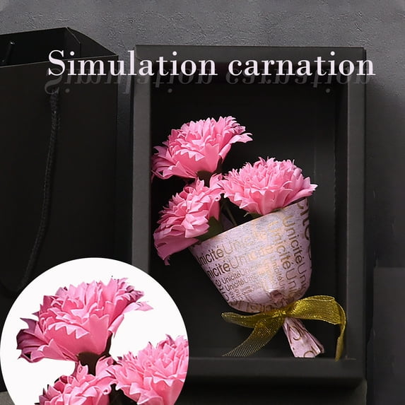 Guozer Clearance Flower Soap Bouquet, Scented Soap Roses Gift Box for Her Him Valentine's Day Anniversary Wedding Mother's Day Birthday Gift