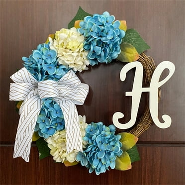 Guozer Clearance Green-garlands For Decoration 1PCS Front Door Wreaths For Summer Outdoor Wreath Fall Flowers Artificial For Decoration