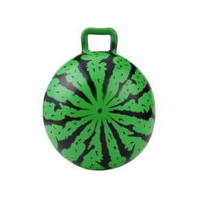 Guozer Inflatable Water Volleyball 1PCS Watermelon Shaped Floating Ball Inflatable Ball with Handle For Under Water Passing, Dribbling, Diving, Pool Game for Teen Adult