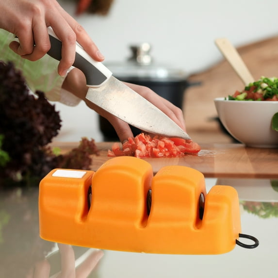 Guozer Manual Knife Sharpener Household Sharpening Stone for Someone who Loves Crafts - Home Kitchen Helper