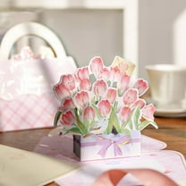 Guozer Blessing Card Thanksgiving Paper Greeting Card Three-dimensional Greeting Card for Mother's Day