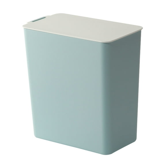 Guozer Mini Trash Can for Desk 1PCS Garbage Can Car Trash Bin Small Garbage Can with Lid Plastic Trash Can for Dorm, Bathroom, Office, Study Room, Bedroom