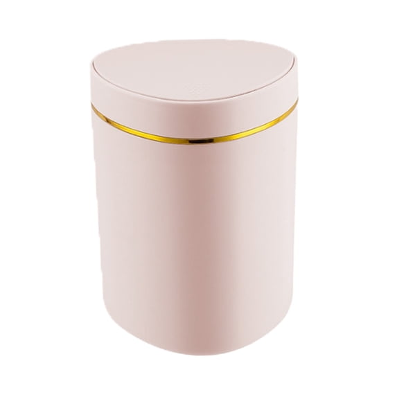 Guozer Mini Trash Can for Desk 1PCS Small Trash Can with Lid Student Dormitory Trash Can Odorless Mini Trash Can for RV, Office, Bedroom