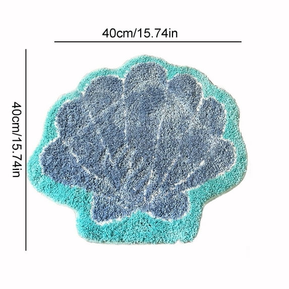 Guozer Non-slip Bathroom Rug 1PCS Modernized Bath Mat Washable Bath Mat Water Absorbing Bath Mat Entry Washroom Mats