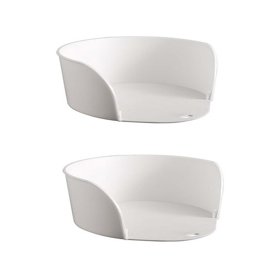 Guozer Opening Garnish Tray Salads Bar Station for Home Serving Tray for Food Preparation