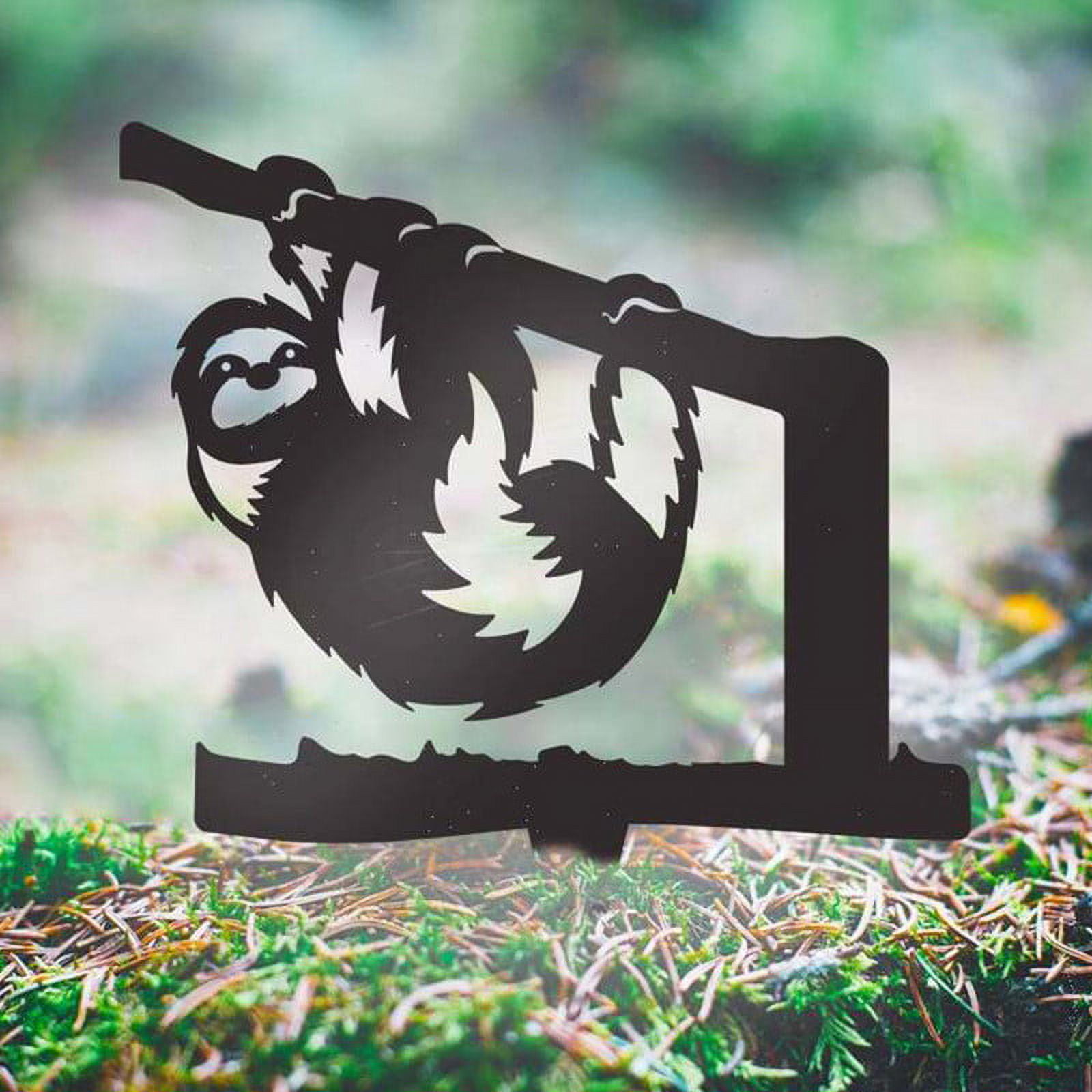 Image showcasing Guozer Outdoor Fence Decorations 1PCS Metal Yard Art Outdoor Sculpture ...