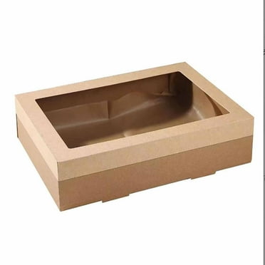 Guozer Clearance Paper Lunch Box 1PCS Disposable Picnic Box Take Out Boxes Foldable Paper Food Containers Impermeable Disposable Food Containers