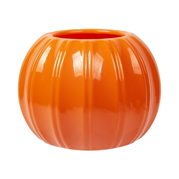 Guozer Planters For Indoor Plants 1PCS Plastic Pumpkins Shape Decoration Vase Decorative Plant Pots House Plant Pots
