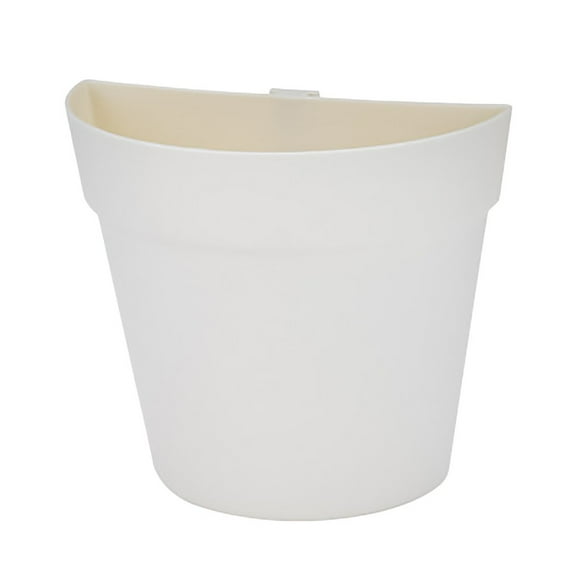Guozer Plastic Flower Pots 1PCS Wall Mounted Planters Home Decoration Planter Solid Color Planter Balcony Planter Pots