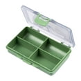 thumbnail image 1 of Guozer Plastic Organizer Box 1PCS Fishing Gear Accessory Organizer Divided Storage Box Beads Organizer Fishing Tackle Storage, 1 of 3