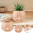 thumbnail image 1 of Plant Pots Guozer Pots for Plants 1PCS Indoor Planters Small Plant Pots Tabletop Decoration Ornament Flower Pots for Indoor Plants, 1 of 6