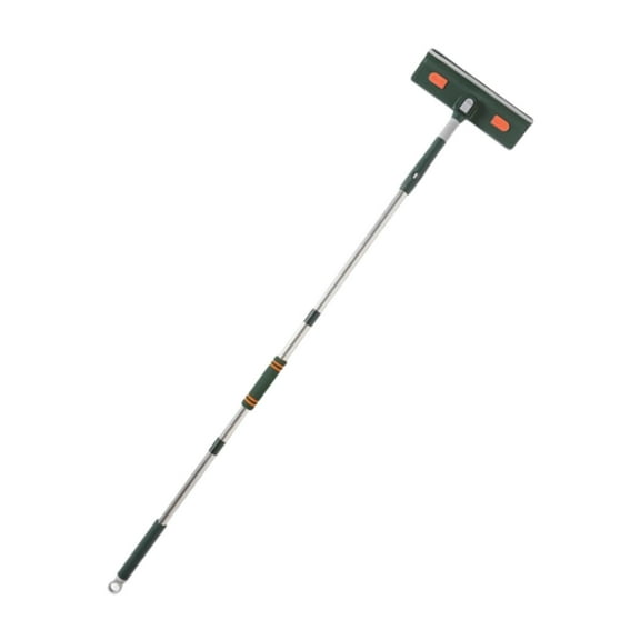 Guozer Scrubbing Brush 1PCS Tile Scrubber with Long Handle 2 In 1 Floor Scrubber Brush for Glass Doors, Wall Tiles, Mirrors, Window, Car Windshields