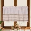 thumbnail image 1 of Guozer Short Sheer Translucent Valance Door Window Curtain Kitchen Window Valances Spring Valances for Window, 1 of 6