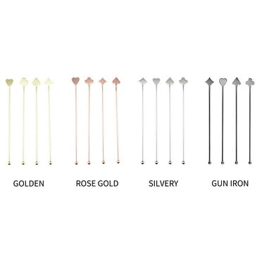 Guozer Stainless Steel Coffee Beverage Stirrer Stirring Cocktail Beverage Swirling Stick