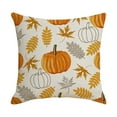 thumbnail image 1 of Guozer Clearance Thanksgiving Pillowcase 1PCS 18x18 In Fall Throw Pillow Covers Sofa Cushion Pillowcase Fall Decorations For Home Linen Pillowcase, 1 of 1