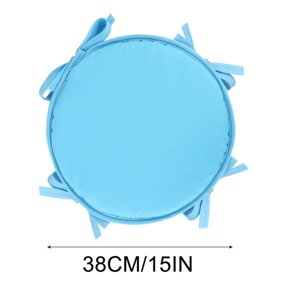 Guozer Thickened Dining Chair Cushion 1PCS Round Stool Cushion Cushion With Fixed Cord Machine Washable Chair Cushion For Chair,Garden,Home,Office