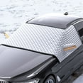 thumbnail image 1 of Guozer Thickened Frost Cover for Car 1PCS Windshield Protector from Rocks Universal Ice and Water Shield Compact Hail Car Cover, 1 of 9