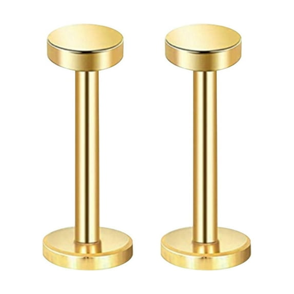 Guozer Titanium Opal Earrings for Sensitive Skin Flower Screws Opal Earrings 20g Earrings for Cartilage Piercing Gold 3mm