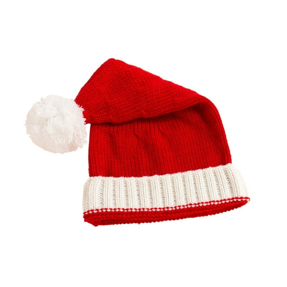 Guozer Toddler Girl&boy Baby Infant Kids And Winter Christmas Hat Bunny Warm Children's Pure Color Parent-child Woolen Hat