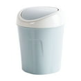 thumbnail image 1 of Guozer Trash Can for Dorm 1PCS Mini Garbage Can Car Trash Bin Small Garbage Can with Lid Plastic Trash Can for Office, Study Room, Bedroom, 1 of 6