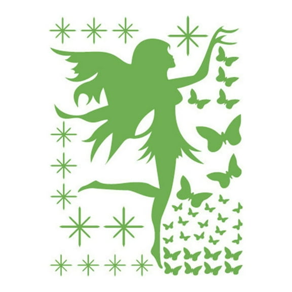 Guozer Wall Decals For Girls Bedroom 1 Set Glow-in-the-dark Wall Decals Kids Removable Wall Decals Wall Stickers For Bedroom