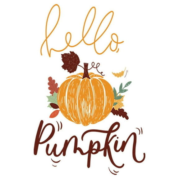 Guozer Clearance Wall Stickers For Girls Room 1PCS Fall Decorative Glass Stickers Thanksgiving Window Clings Stickers For Living Room,Background