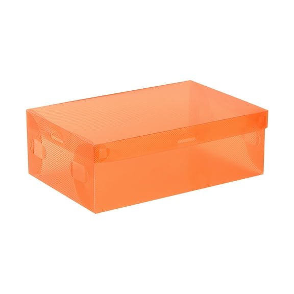 Guozer Plastic Shoe Boxes with Lids 1PCS Clear Shoe Organizer Dustproof Storage Box for Thanksgiving Gifts, Teacher's Day Gifts, Halloween Gifts, Birthday Gifts, Christmas Gifts