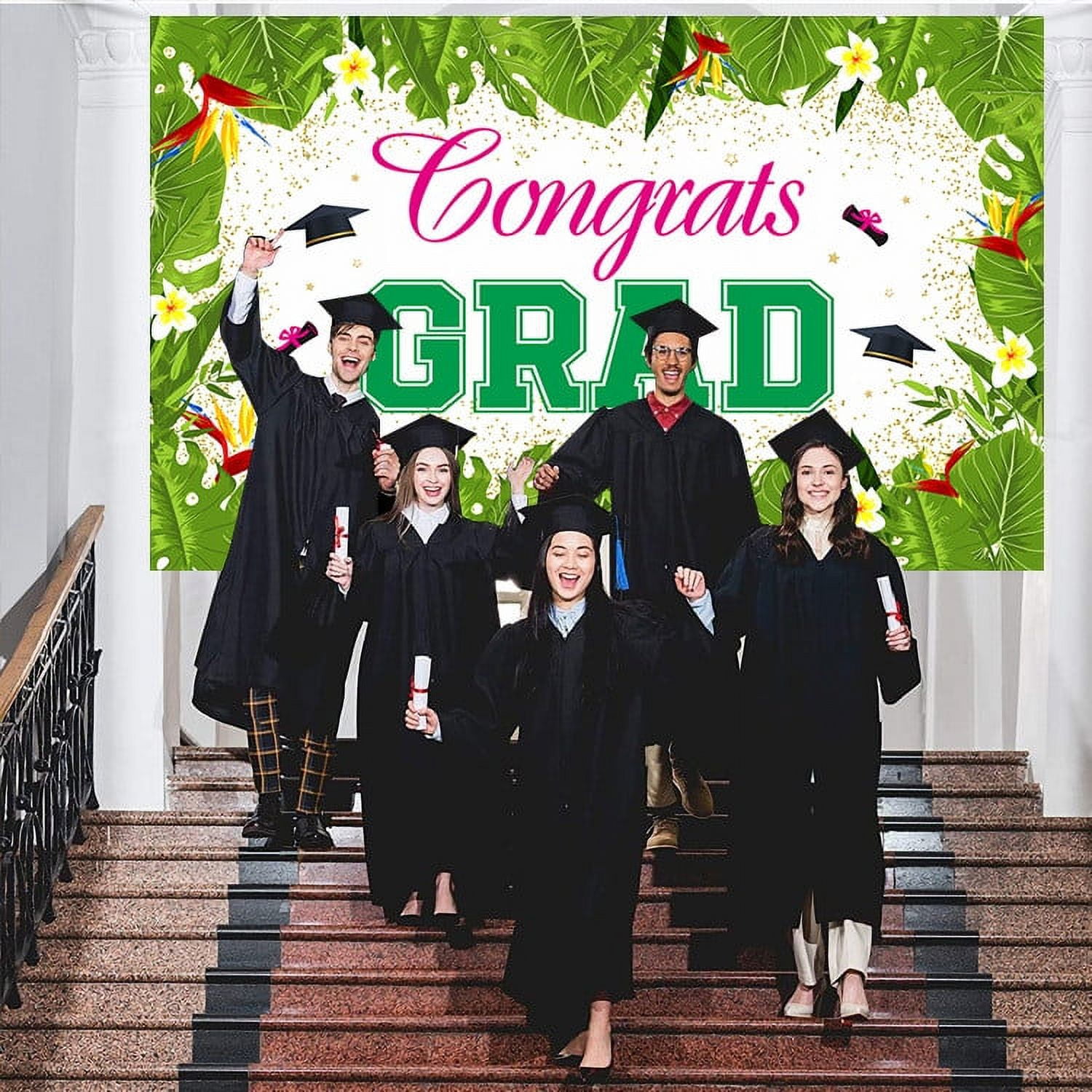 Guozer Congratulations Banner for Class of 2025 Decorations, Large ...