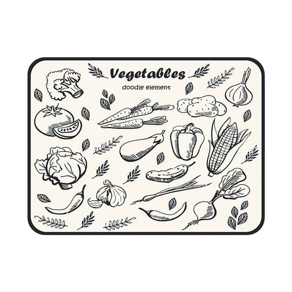 Guozer Dish Drying Mat for Kitchen Counter, Absorbent Dish Drying Pad for Kitchen Counter(15.74x11.8inch)