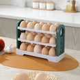 thumbnail image 1 of Guozer Eggs Container for Refrigerator Shatterproof Eggss Tray Kitchen Organizer, 1 of 6