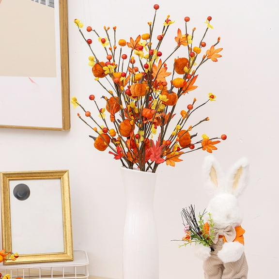Guozer Fall Picks for Flower Arrangement, Florals Centerpieces for Indoor Fall Decorations, Floral Stems for Porch Fall Decorations