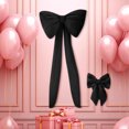 thumbnail image 1 of Guozer Large Bow for Wedding Party Decorative Wall Crafts for Ambience Decoration - Set of 2, 1 of 5