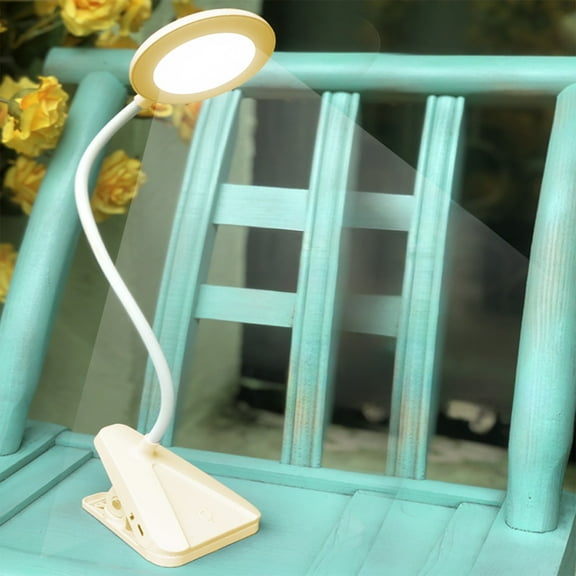 Guozer Learning Lamp Clip Desk Light Bedroom Bedside Night USB Charging Nightlight