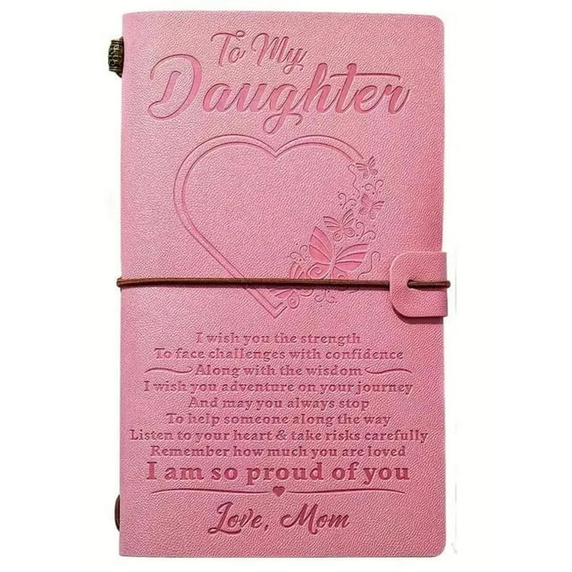 Guozer Leather Bound Journal Travel Notebook Leather Notebook for Writing, Drawing, Sketchbook Gifts for People Who Love Words