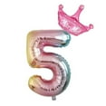 thumbnail image 1 of Guozer Number Balloons 32In Birthday Decorative Balloons for Party Decorations Baby Shower Balloons Kit for Baptism Decorations, 1 of 2
