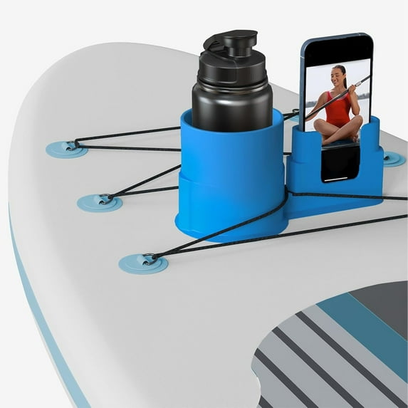 Guozer Paddle Board Cup Holder Plastic Holders for Drinks and Cell Phones for Paddleboard Surfboards