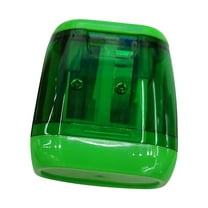 Guozer Pencil Sharpener for Classroom 1PCS Mini Pencil Sharpener Pencil Sharpener Double Hole Pencil Sharpener With Cover
