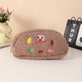 thumbnail image 1 of Guozer Plush Pencil Pouch Multi-functional Pencil Box Small Doll Pen Bag Stationery Storage Bag Stationery Bag for Learning Home Office, 1 of 3